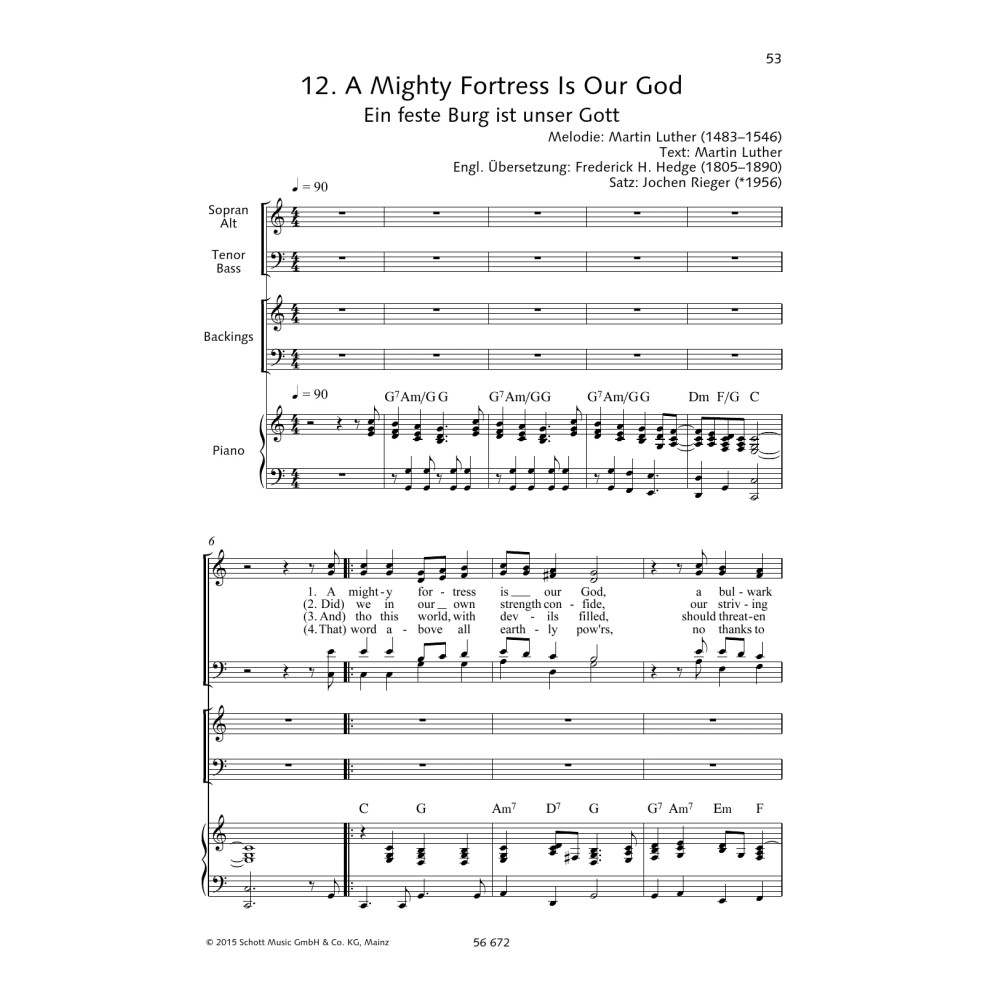 A Mighty Fortress Is Our God